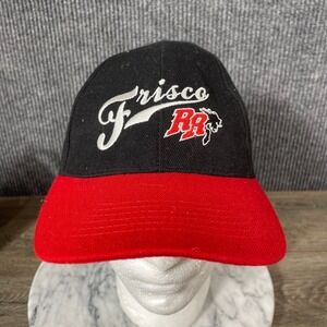 Frisco Roughriders Logo Strapback Hat One Size Double A Minor League Basebal